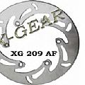 Δισκόπλακα πίσω X-GEAR 220mm KTM LC4 GAS-GAS HOBBY 200 07 / KTM MX-MXC 250 92-03 XGEAR