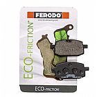 ΣΕΤ ΤΑΚΑΚΙΑ ΕΜΠΡΟΣ FERODO ECO FRICTION ΓΙΑ YAMAHA JOG 50 (93-) FDB636EF