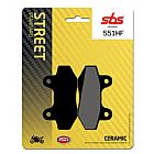 MOTORCYCLE BRAKE PADS SBS 551HF FA86 STD FR/RR Z125,SPRINTER125,DINAMIK125