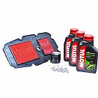 SERVICE PACKET MOTUL 5000 & AIR FILTER HONDA TRANSALP650