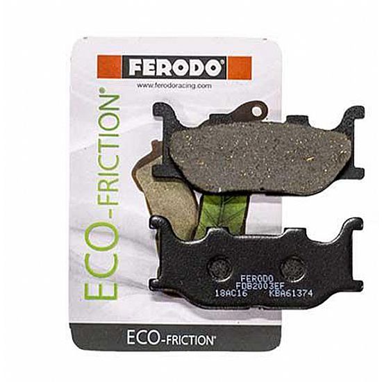 FRONT BRAKE PADS FERODO ECO FRICTION YAMAHA T-MAX 500 04-07 FDB2003EF