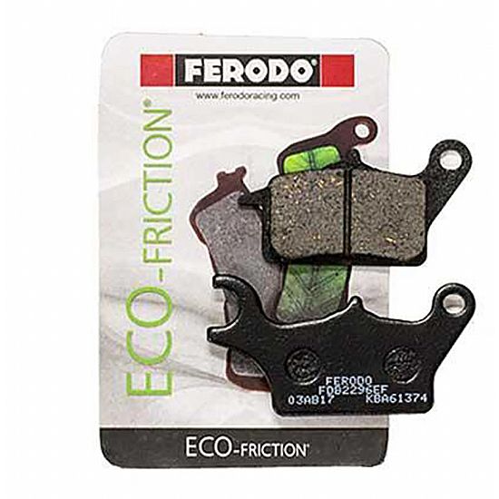 ΕΜΠΡΟΣ ΤΑΚΑΚΙΑ FERODO ECO FRICTION ΓΙΑ YAMAHA TRICITY 125-155 ΑΡΙΣΤΕΡΗ ΔΑΓΚΑΝΑ FDB2296EF