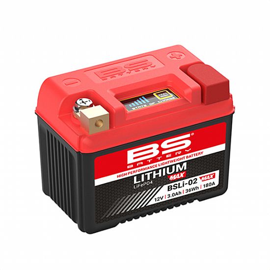 ΜΠΑΤΑΡΙΑ ΛΙΘΙΟΥ BS BATTERY BSLI-02 ΜΑΧ 12V 180 CCA