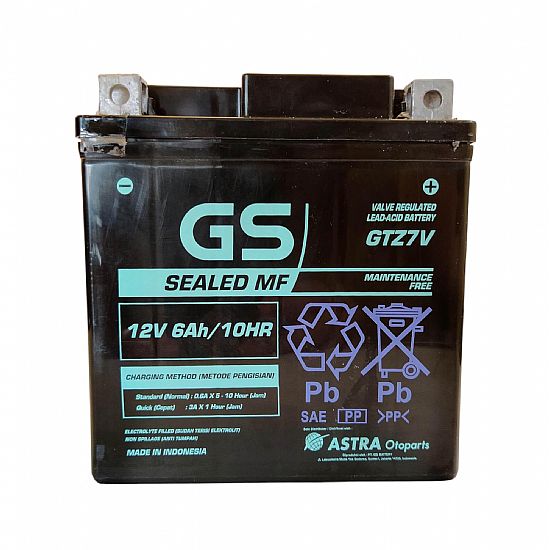 ΜΠΑΤΑΡΙΑ GS SLA GTZ7V (-+) 12V 6AH NMAX 125 NMAX155