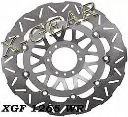 ΔΙΣΚΟΠΛΑΚΑ ΕΜΠΡΟΣ X-GEAR HONDA XL 1000 V VARADERO 99-09 / HONDA VFR 800 FI 98-08 /HONDA CBR 900 RR FIREBLADE 92-93