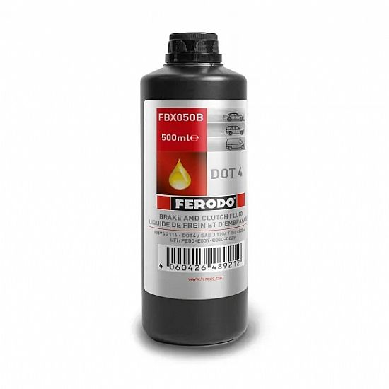 ΥΓΡΑ ΦΡΕΝΩΝ ΚΑΙ ΣΥΜΠΛΕΚΤΗ  FERODO DOT4  500ML