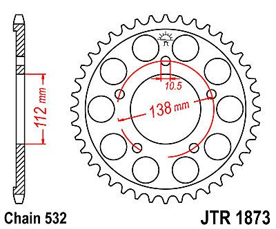 ΓΡΑΝΑΖΙ ΠΙΣΩ JT JTR1873 48 ΔΟΝΤΙΑ