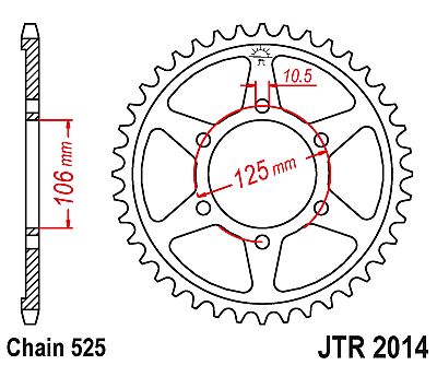 ΓΡΑΝΑΖΙ ΟΠΙΣΘΙΟ JT ΑΤΣΑΛΙΝΟ C-49 JTR2014.50